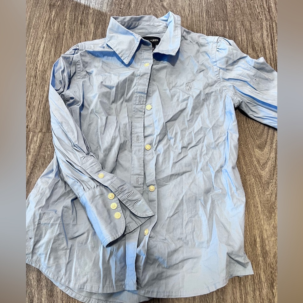 Ralph Lauren girls shirt Size 6X
